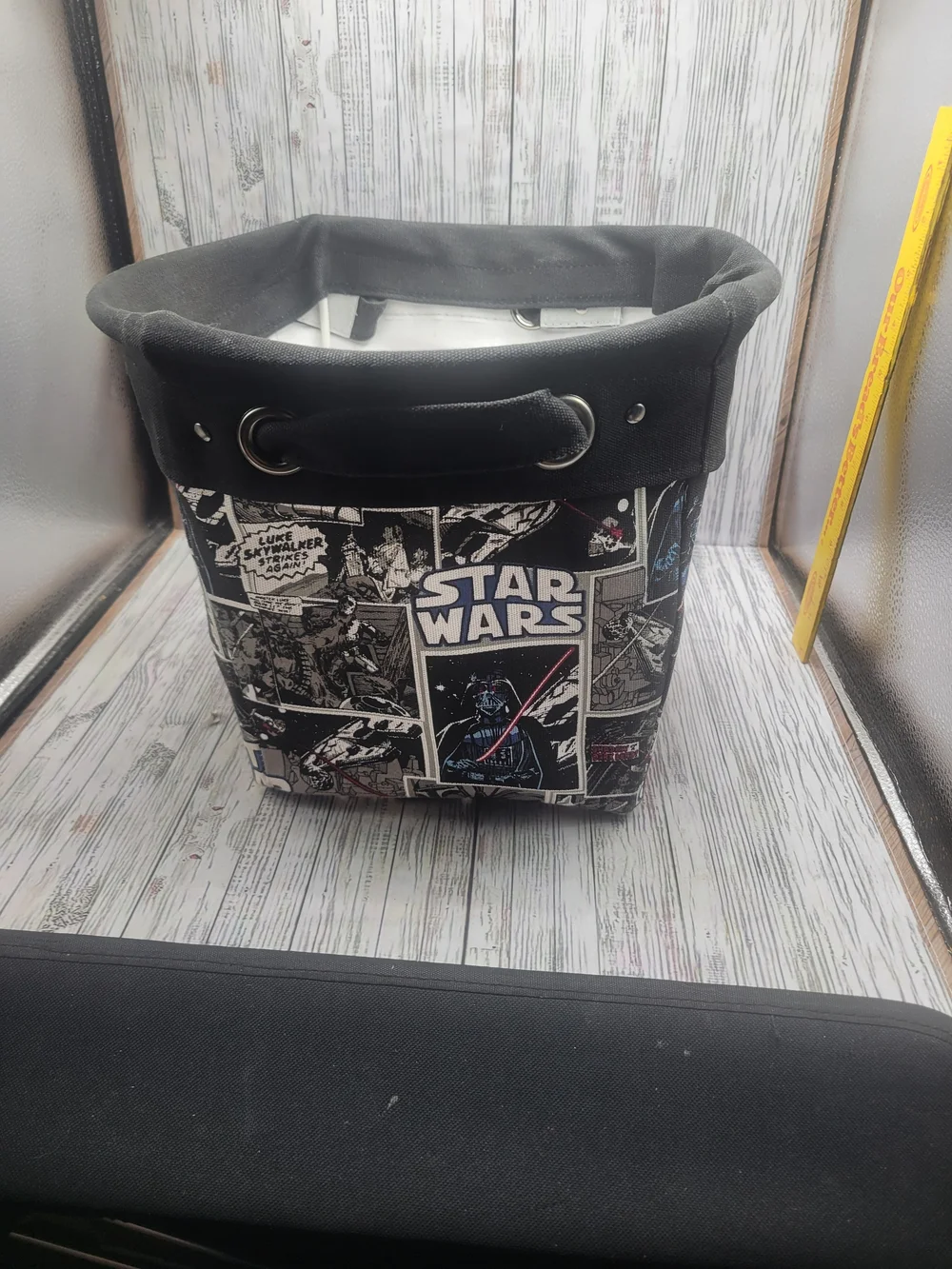 Star Wars Lot- Bin, Blanket, Diecast  X- Wing Fighter And Mixed Toys